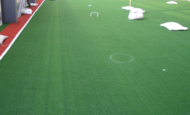 棒球場(chǎng)人造草坪施工優(yōu)點(diǎn)方案